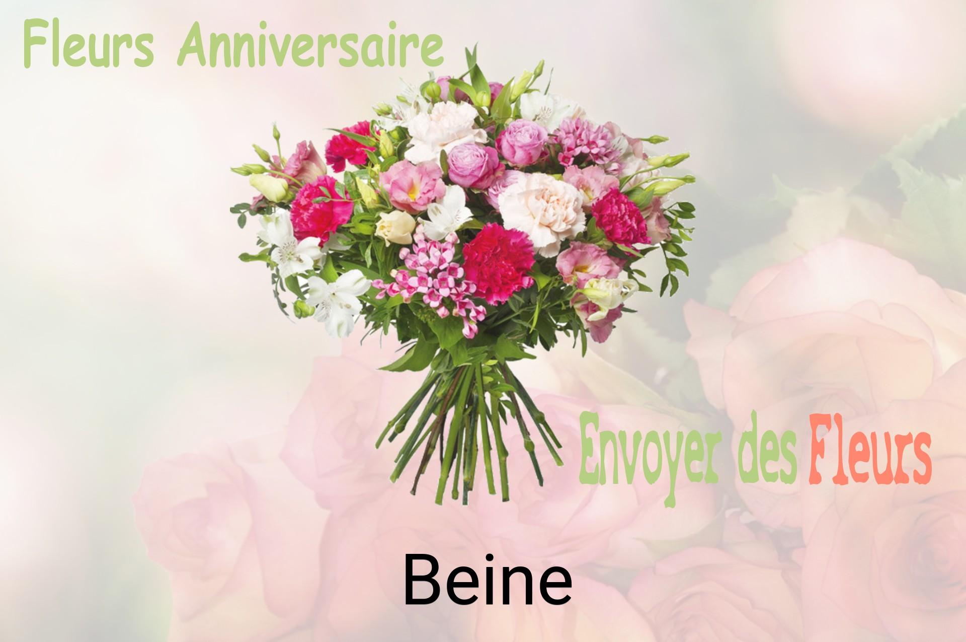Bouquet de fleurs d’anniversaire livré à Beine